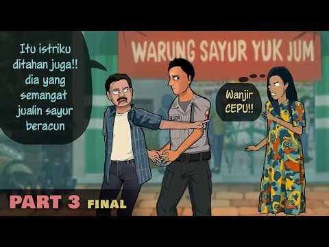 Persaingan Pedagang Sayur 3 - Kejatuhan Warung Yuk Jum | Kartun Animasi Drama