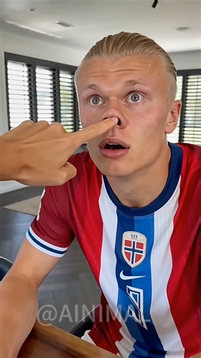Haaland’s Nose Is a Phone Charger! (3D Parody)#haaland #funny