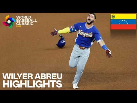 Wilyer Abreu was CLUTCH for Team Venezuela ALL World Baseball Classic! (2026 highlights) 🇻🇪