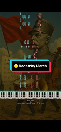 Radetzky March Piano Tutorial for Intermediate Players