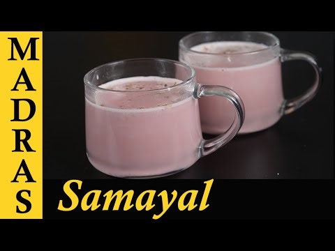 Pink Tea Recipe in Tamil | Kashmiri Chai Recipe in Tamil