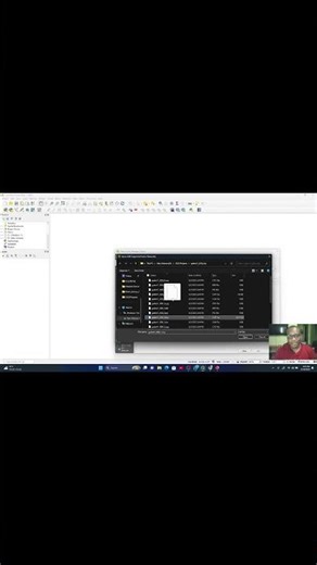 How to Add a Shapefile in QGIS Within Seconds | Beginner QGIS Tutorial #Shorts