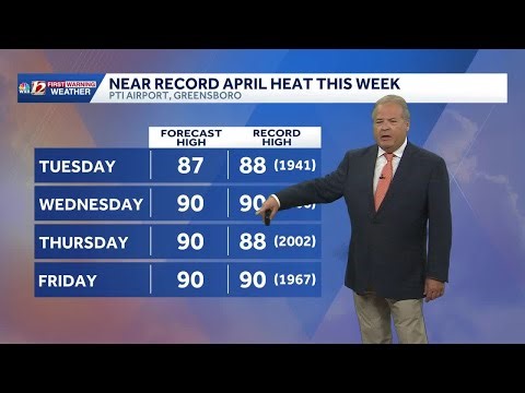 Warmer weather expected this week