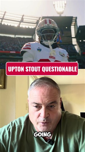 49ers update… #49ers #nfl #sanfrancisco49ers #uptonstout | san francisco 49ers