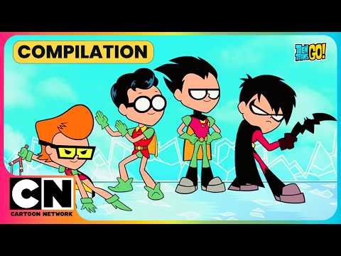 These Are Too Many Robins😭💀| Teen Titans Go💝| Kids Cartoon🥳| @cnindia ​