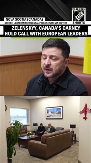 Zelenskyy meets Canada’s Mark Carney to discuss continued political and military support for Ukraine