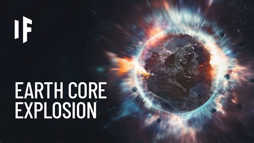 Imagine Earth’s core suddenly exploding from within