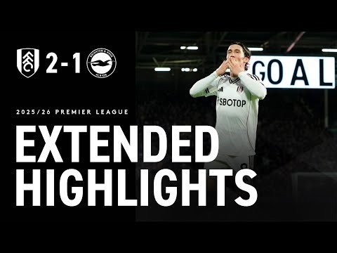 COMEBACK COMPLETED ☑️ | EXTENDED HIGHLIGHTS | FULHAM 2-1 BRIGHTON
