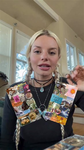 EMILY SEDONA on Instagram: "Keeping my vision board front & center allllll year 🌀 A full breakdown of my vision board + the tutorial for the planner is in my latest youtube video 🌟 See ya there! xoxo #2026 #visionboards #collage"