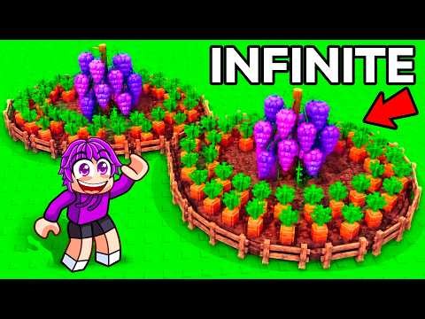 Making the most OP INFINITE Farm in Roblox...