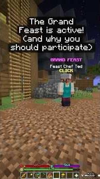 The Grand Feast is Here! (and why it's Important!) #hypixelskyblock #minecraft