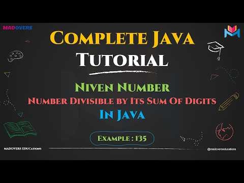 Niven Number In Java Explained Step-by-Step | Master In Looping in Java