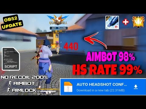 Ob53 Free Fire Auto Headshot Config File🎯🌠 Macro Aimbot + No Recoil Regedit ‼️ Antiban VIP Script 👽