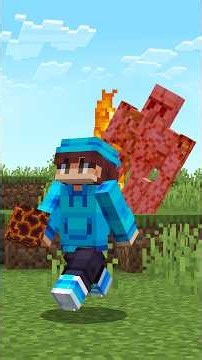 Minecraft, But Holding Blocks Gives Me Abilities… #shorts