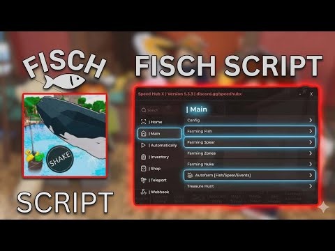 Fisch Script 🔥 BEST AUTO FARM + SPEED HUB X 2026 | UNDETECTED NO KEY