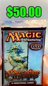 MTG Mercadian Masques Vintage Pack Opened! #MTG #MagicTheGathering #MTGCommunity #packopenings