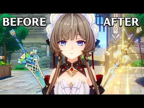 How Much Better Is Sandrone With Her Signature Weapon? (Genshin Impact)