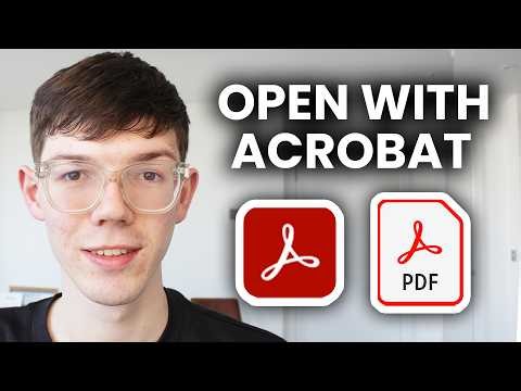 How To Always Open PDF Files With Adobe Acrobat - Tutorial