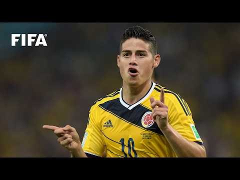 James Rodriguez wonder goal | Colombia 2-0 Uruguay | 2014 EXTENDED HIGHLIGHTS
