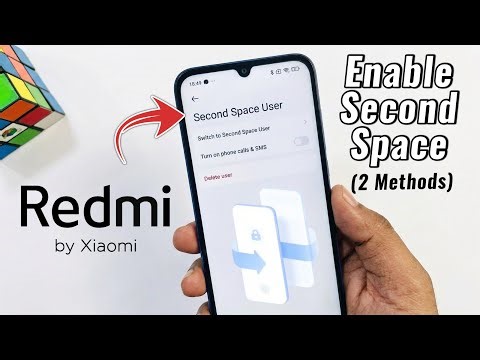 Enable Second Space on Any Redmi Phone - Use Second Space on Xiaomi Redmi