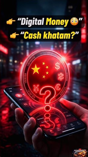 👉 “Cash khatam? 😳 China ki Digital Currency ka sach!” #shorts #china #digitalcurrency
