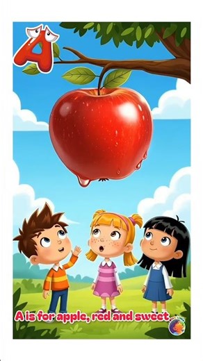 A is for apple, A is for ant song || alphabet letter A song #staylittlechannel #abcd