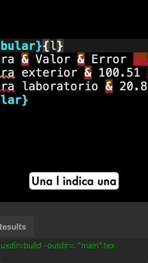 ¿Qué significan l, c, r en las tablas de LaTeX? 📐 | #ShortTeX #latex #tfg #tfm