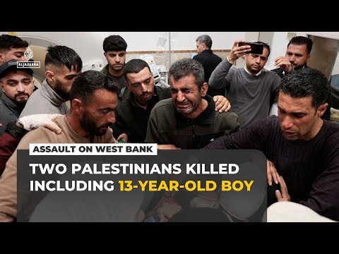 Israeli settlers open fire on West Bank school, 13-year-old boy among two Palestinians killed