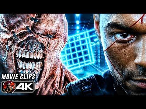 Laser Grids & Nemesis: The Best Moments from RESIDENT EVIL (2002-2004) 4K