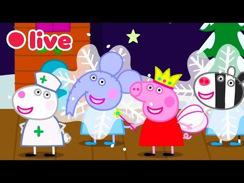 🔴 AO VIVO Peppa Pig 🎄 Episódios de Natal! ❄️ Diversão de Inverno | Peppa Pig em Português Brasil