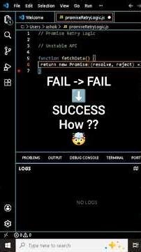 Your API Failed? 😬 Fix it with JS Retry Logic 🔥 (Real Dev Trick)