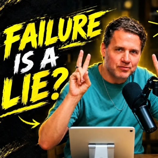 Embrace mistakes to grow. Learn more with Mark Manson. @solvedpodcast @iammarkmanson