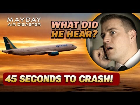 Metrojet 9268 Vanished Over Sinai Desert | Mayday Air Disaster