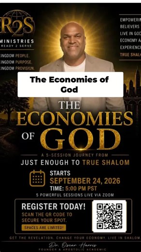 The Economies of God event is coming! Learn more and register today. You don't want to miss this. #FaithAndFinance #GodsEconomy #EventAlert #Inspiration