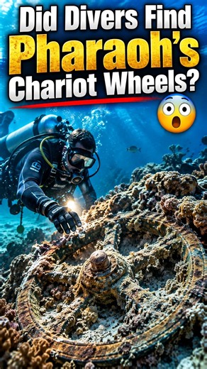 “Did Divers Find Pharaoh’s Chariot Wheels 😳”
