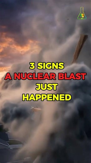 3 Signs a Nuclear Blast Just Happened #facts #war #didyouknow