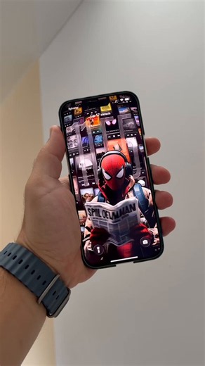 🎧Spider vibes, now in Spatial Scene🕷️A unique wallpaper with immersive depth, dynamic layers, and a setup that feels alive on your lock screen🤩Available in WallSpace♥️#SpiderMan #SpatialScene #WallSpace #Wallpaper #iPhone