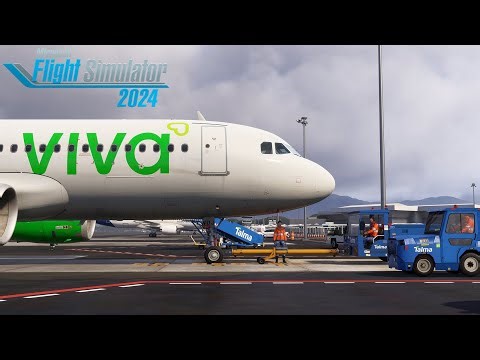 REX Atmos Core for MSFS2024 | Fenix A320 | MMOX VOR/DME approach Rwy01