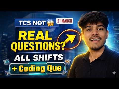 TCS 21/03/2026 2nd Shift Coding Questions | All Shift Coding PDF Download