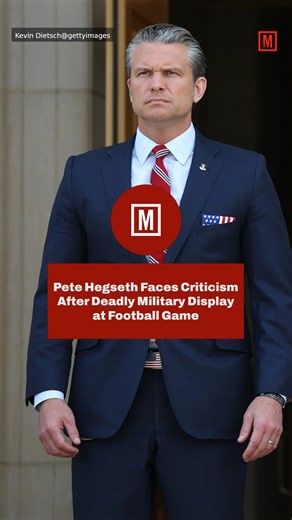 Pete Hegseth Faces Criticism After Deadly Military Display at Football Game