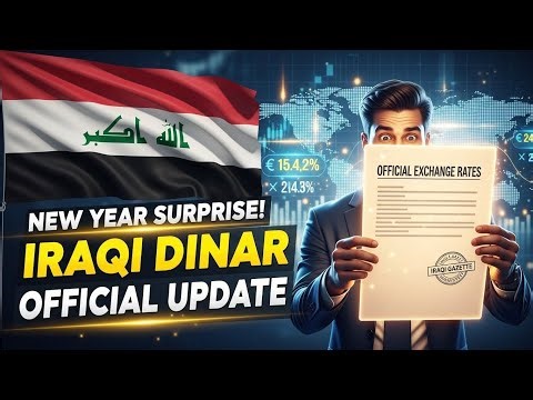 New Year Iraqi Dinar Update: Official Exchange Rates Published, What It Means for Investors