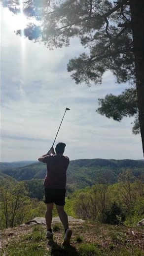 Never Seen A Driver Shot Like This #golf #golfswing #shorts