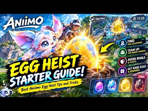 ANIIMO EGG HEIST STARTER GUIDE! Best Aniimo Egg Heist Tips and Tricks