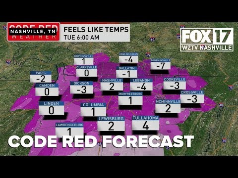 Extreme cold warning as temperatures near zero, Code Red forecast for the rest of the week