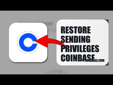How To Restore Sending Privileges On Coinbase 2026 (UPDATED GUIDE)