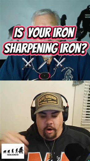 Does your iron sharpen iron? ⚔️