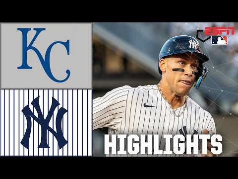 CLUTCH LATE-GAME HOMER 🔥 Kansas City Royals vs. New York Yankees | Full Game Highlights | ESPN MLB