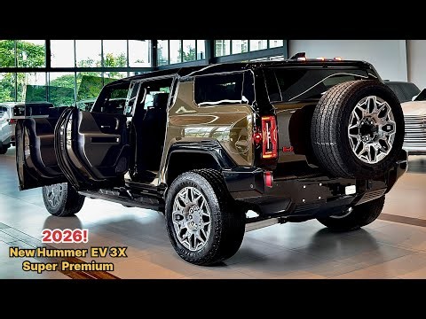 New Arrival 2026 All-New Hummer EVs Super Premium - New Performance Off-roads, Interior and Exterior