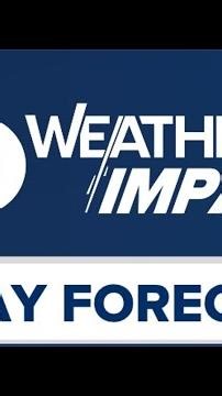 10 Weather Impact Forecast: Warm and rainy week ahead