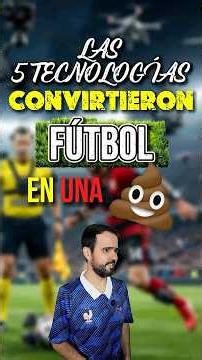 LA TECNOLOGÍA ESTÁ DESTRUYENDO AL FÚTBOL (y solo ayudando a unos) ❌😩